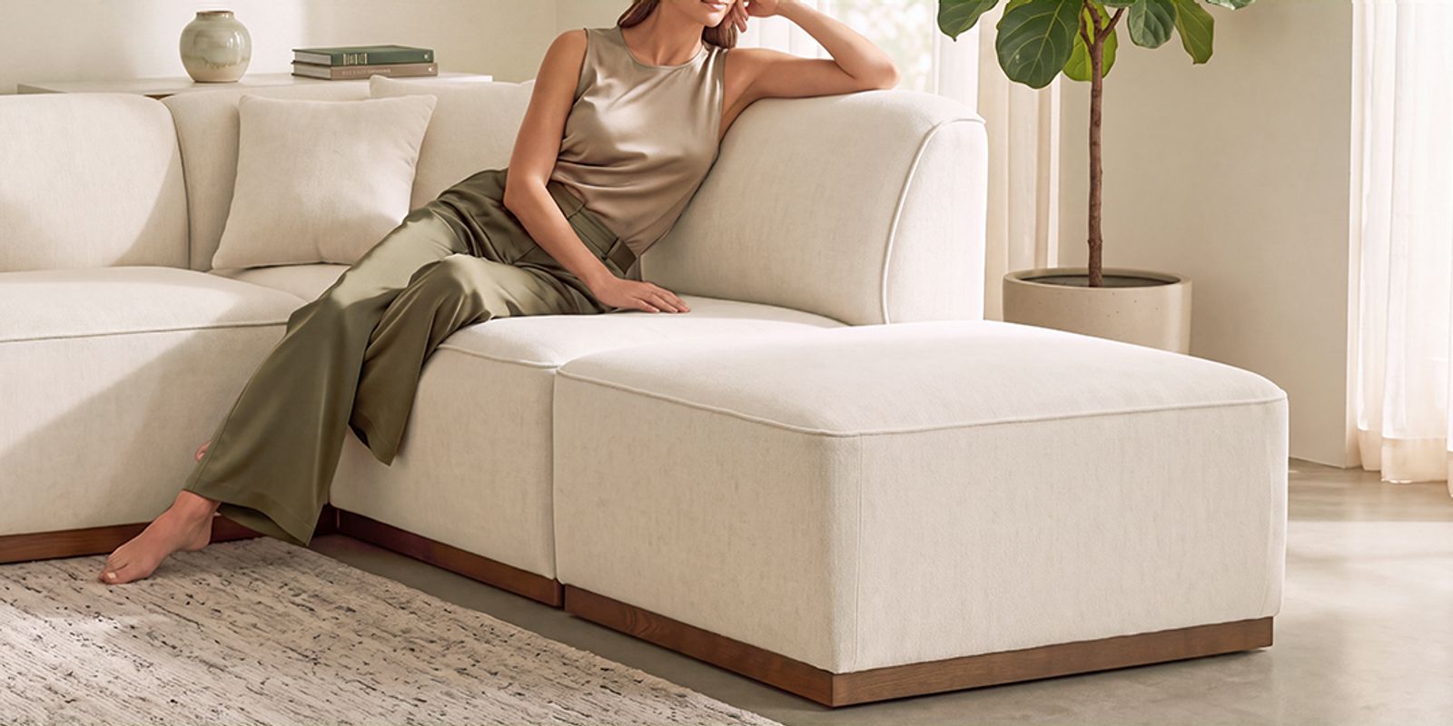 Curved Backrest for Supportive Comfort