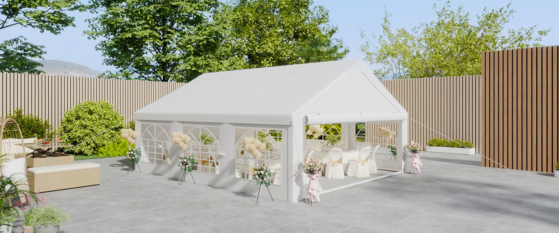 Outdoor Canopy Tent, Party Tent, Wedding Event Shelters, outdoor canopy gazebo