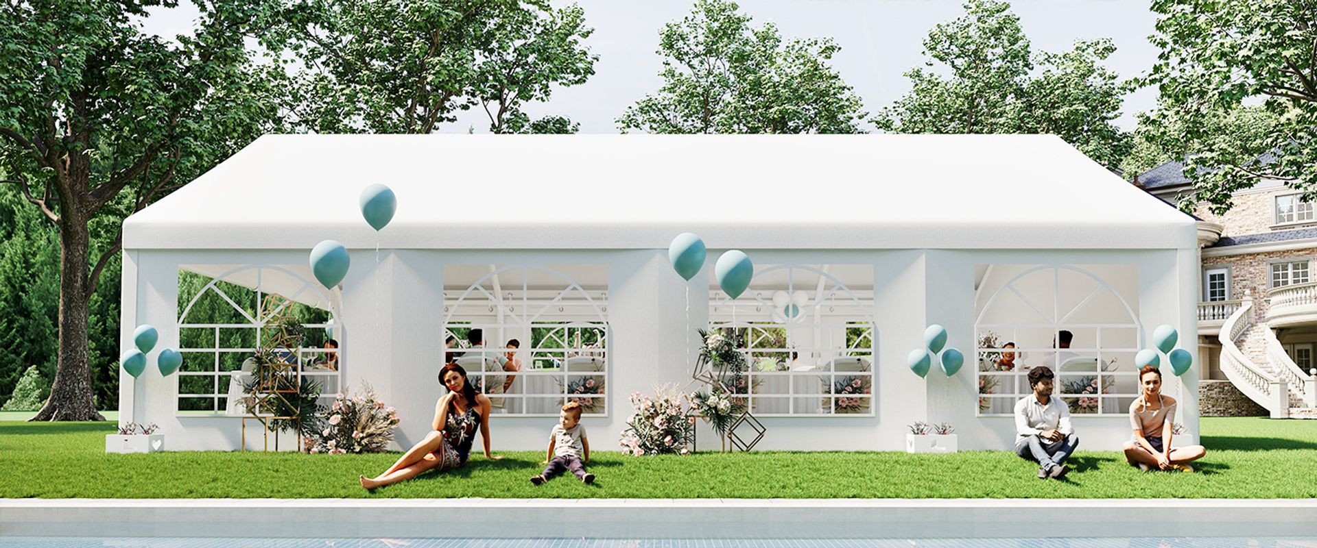 wind resistant canopy, Outdoor Canopy Tent, Wedding Event Shelters, Carport, Party Tent, outdoor car canopy tent​ 