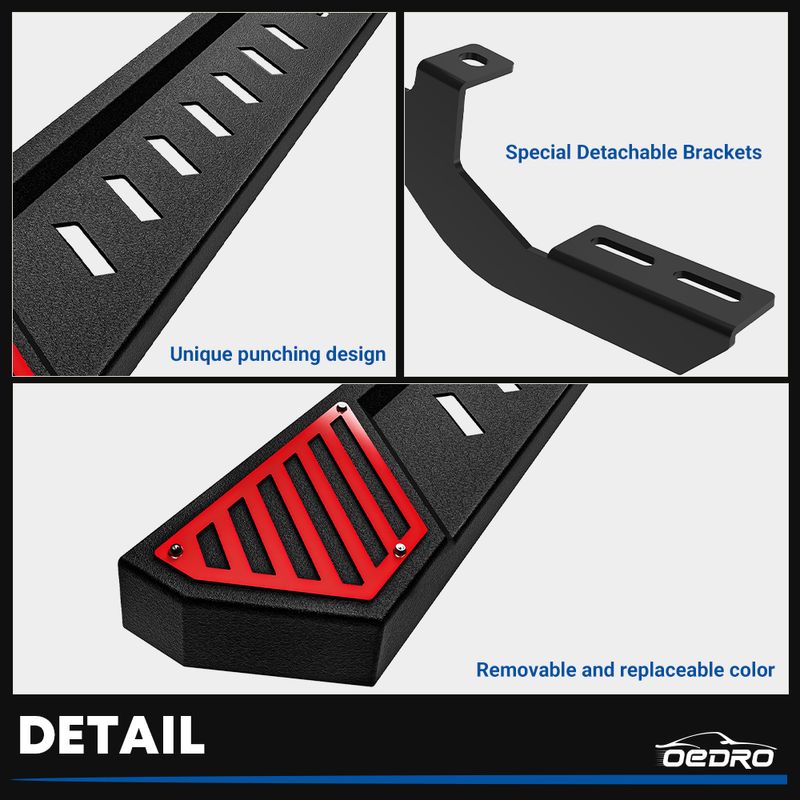 No-drill design for quick and easy installation