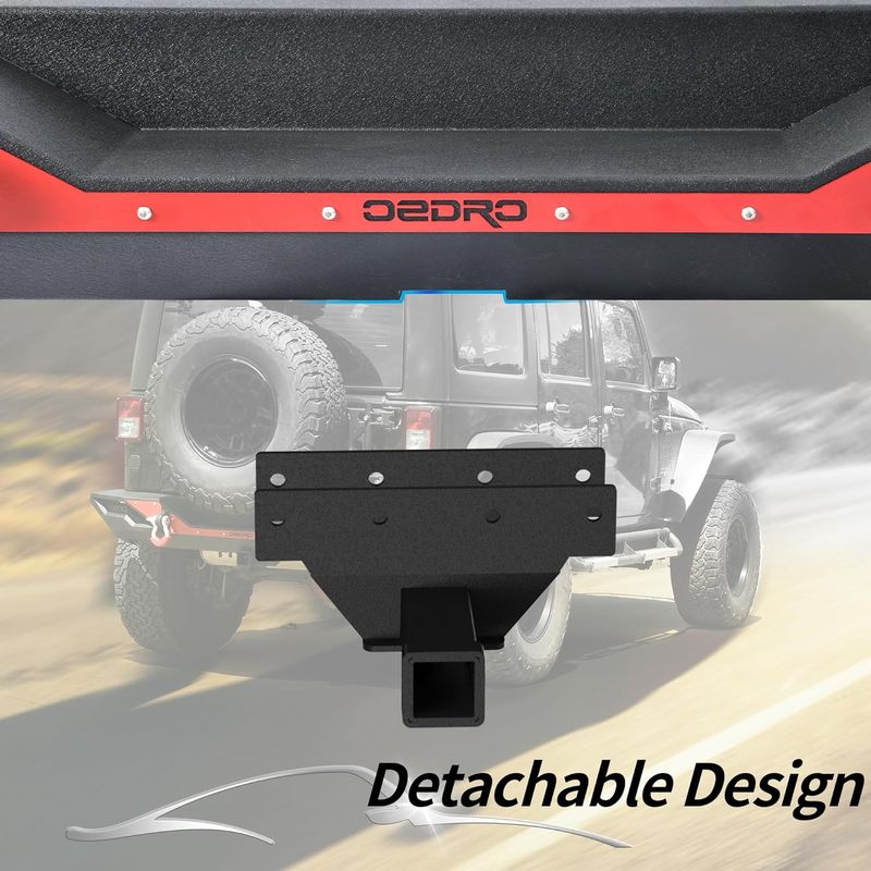 Detachable 2" Hitch Receiver