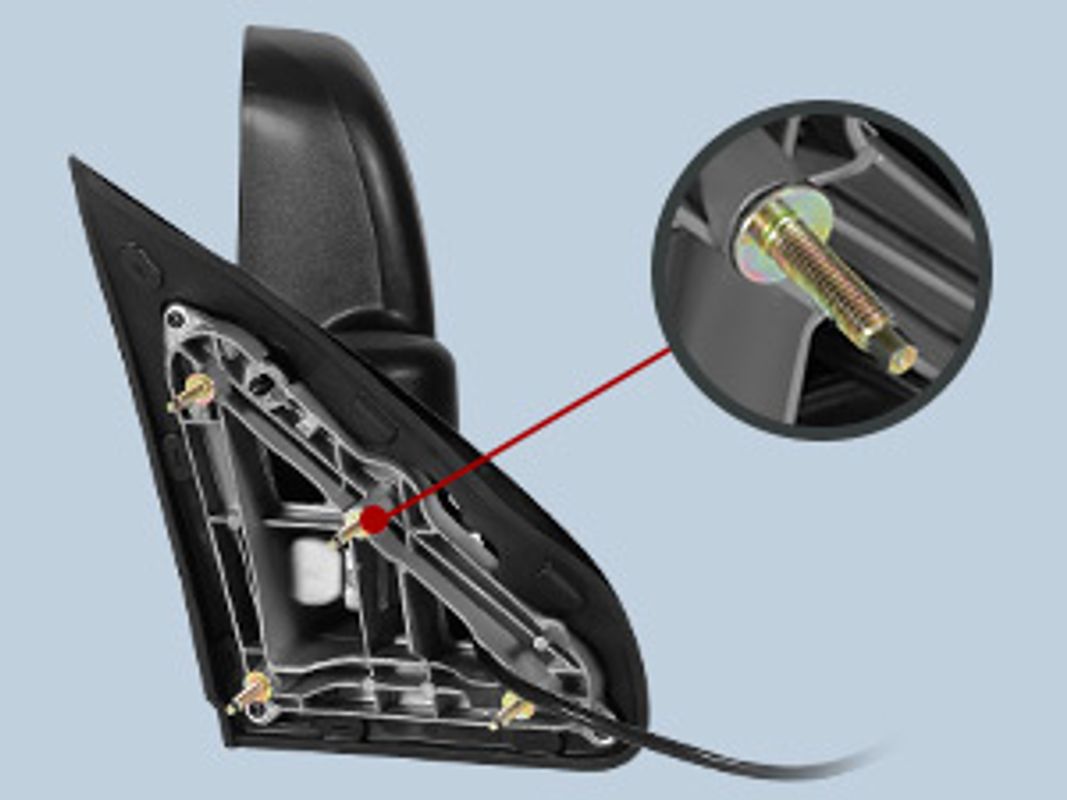 Aluminum Studs Triangle Base