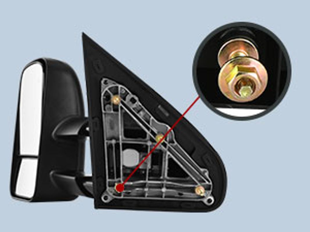 Aluminum Studs Triangle Base