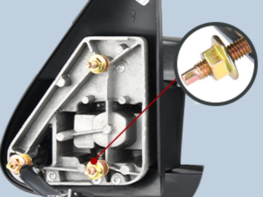 Aluminum Studs Triangle Base