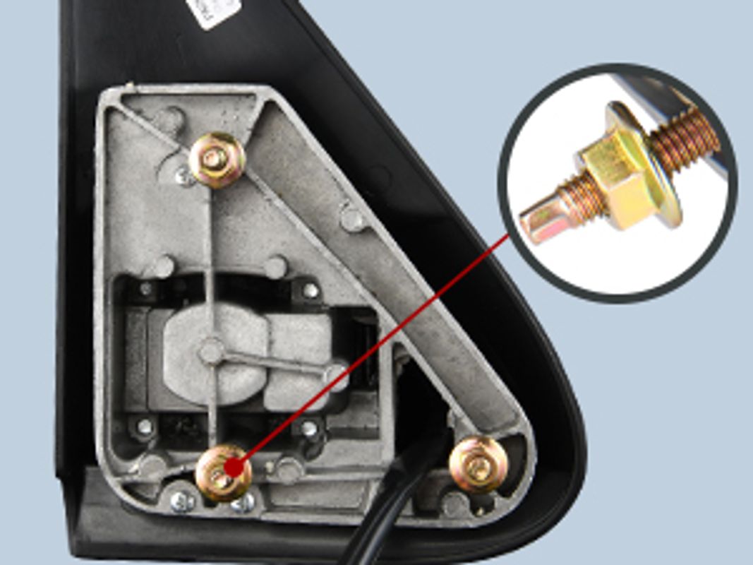 Aluminum Studs Triangle Base