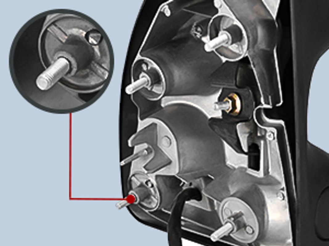 Aluminum studs Triangle Base