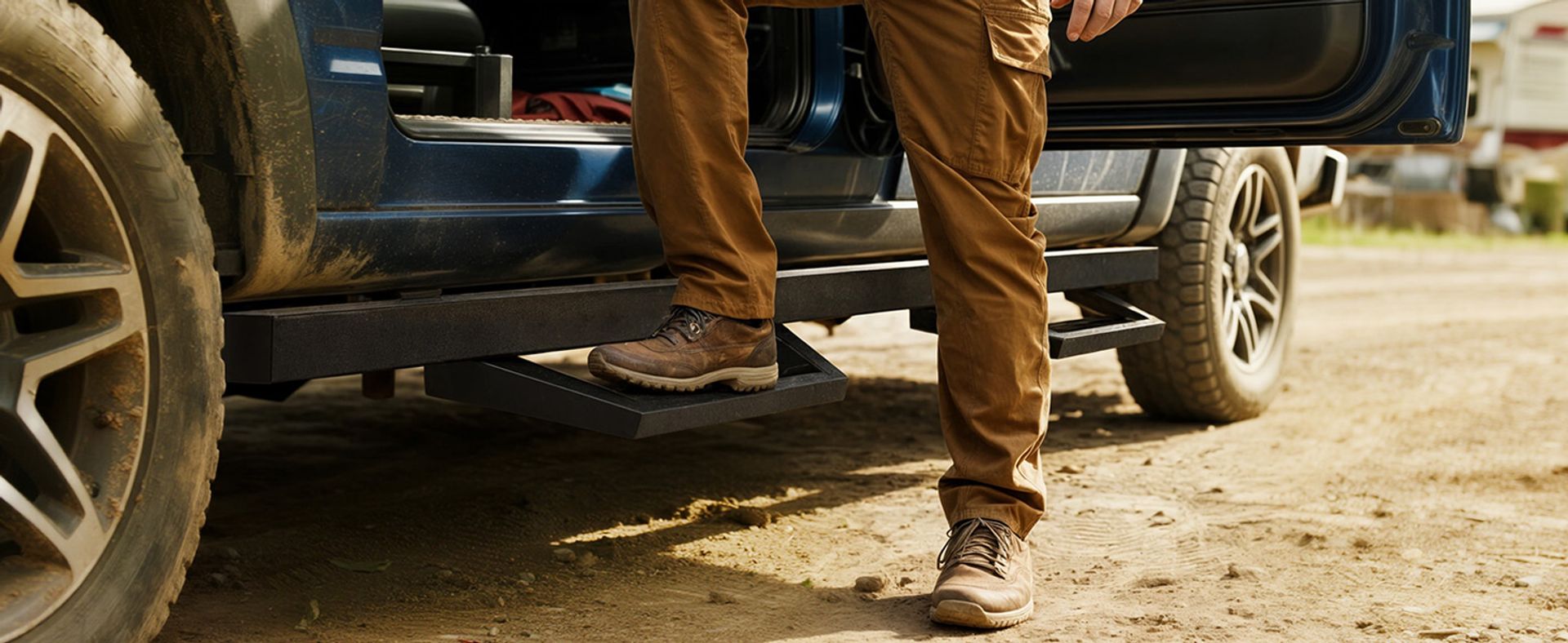 Running Boards Compatible with 2020-2026 Chevy Silverado/GMC Sierra 2500HD 3500HD Crew Cab Steps