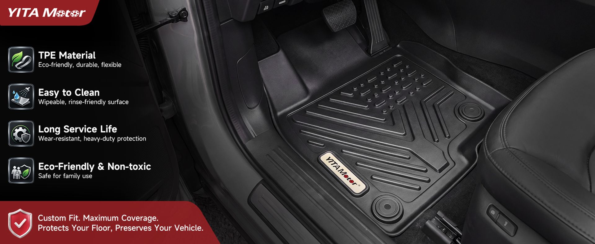 Honda Accord floor mats, Honda Accord Hybrid floor mats, Honda Accord floor liners, Accord cargo liner, Honda Accord trunk mat, Honda Accord accessories, 2023 Honda Accord floor mats, 2024 Accord floor liners, 2025 Honda Accord accessories, 2026 Accord floor mats, Accord Hybrid accessories, all weather floor mats Honda Accord, TPE floor mats, rubber floor liners, waterproof floor mats, custom fit floor liners, 3D laser measured floor mats, front rear floor mats, cargo liners Honda Accord, non slip floor mats, heavy duty floor liners, Honda interior accessories, YITAMOTOR floor mats