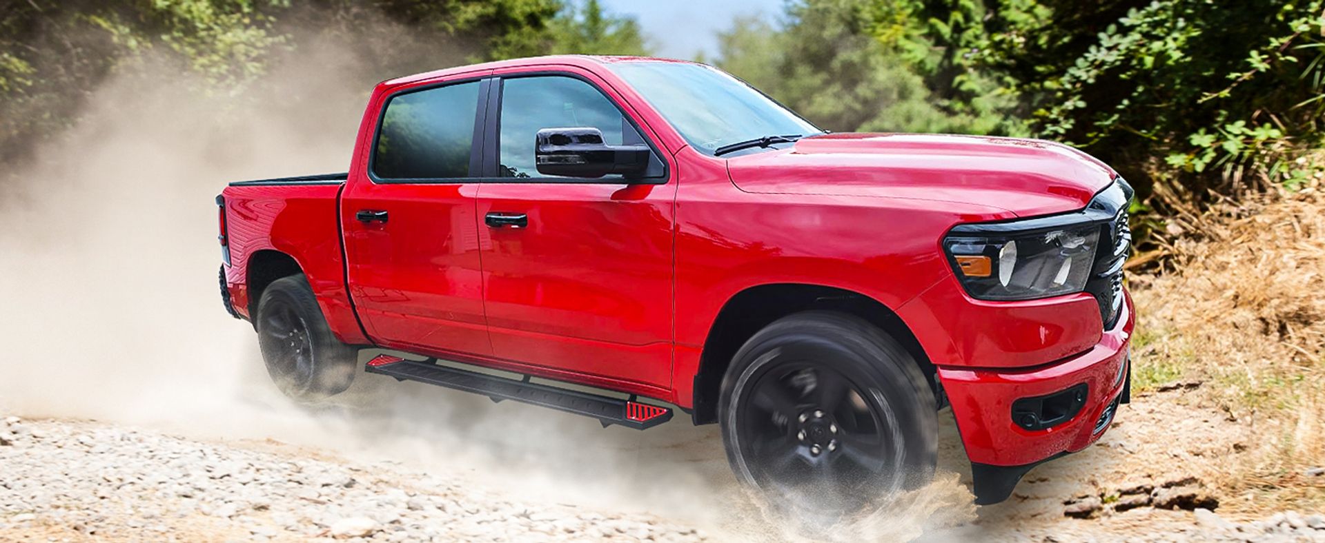 OEDRO 6.5" Running Boards Compatible with 2019-2026 Chevy Silverado/GMC Sierra 1500 Crew Cab; 2020-2026 Silverado/Sierra 2500HD 3500HD,Steel Side Step