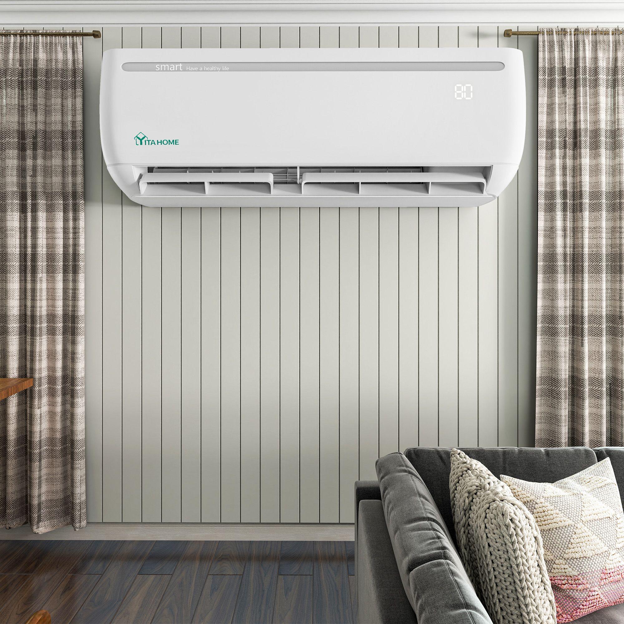 その他 coco.a.migi Yitahome | 9000 BTU Air Conditioner 19 SEER2 Mini Split