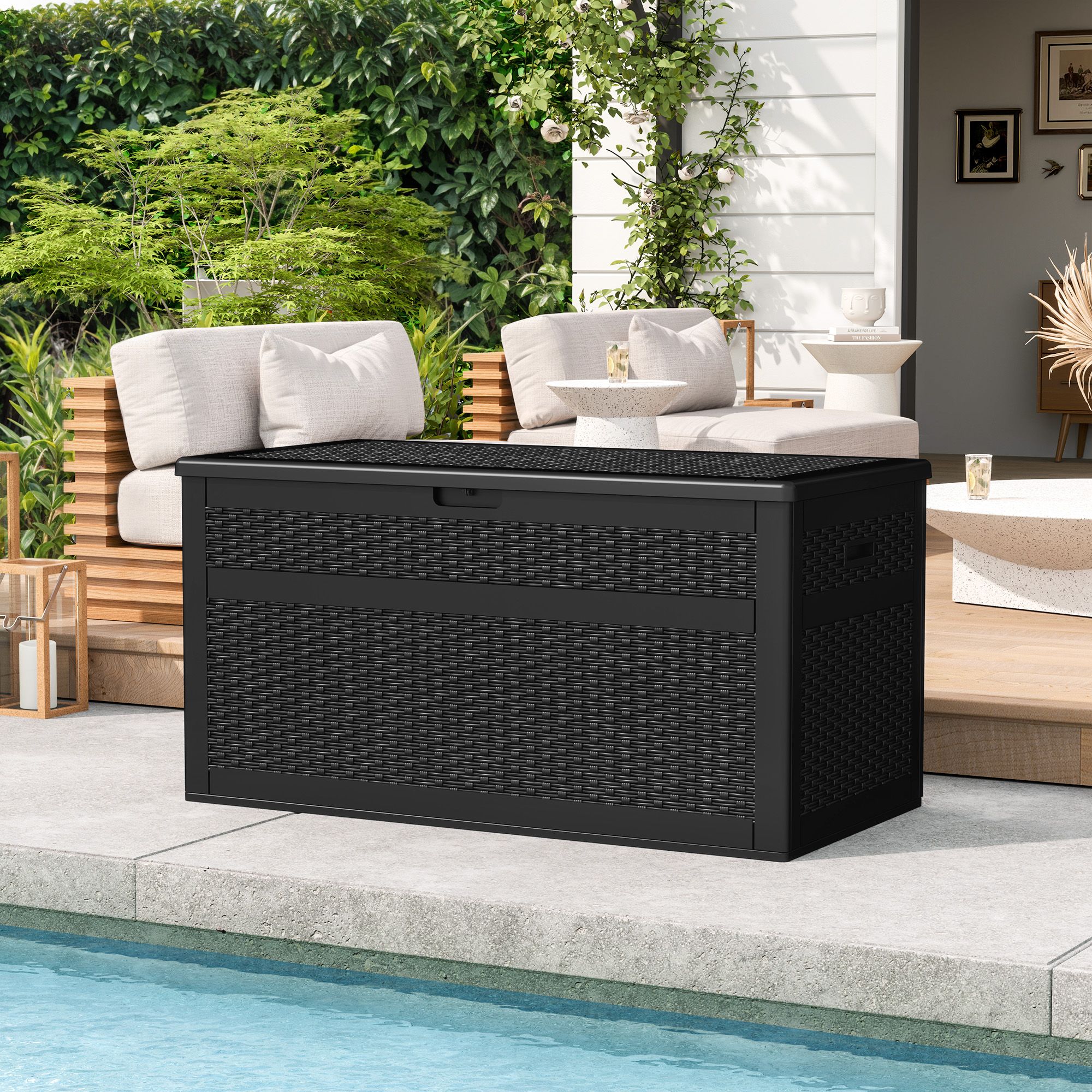 【ケテケテ】ALBERO wide chest / unico ウニコ Amazon.com: YITAHOME 150 Gallon Double-Wall Deck Box with
