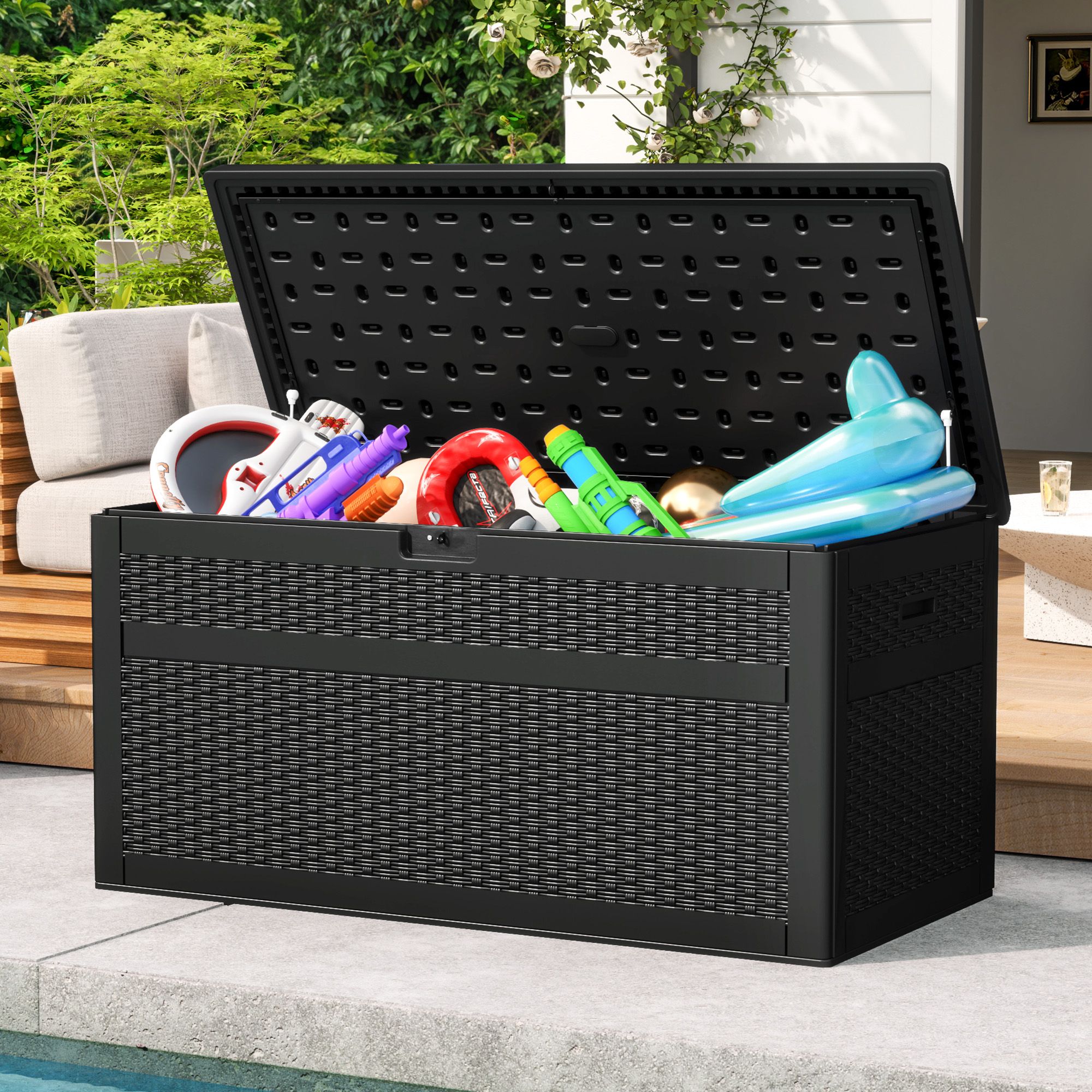 【ケテケテ】ALBERO wide chest / unico ウニコ Amazon.com: YITAHOME 200 Gallon Double-Wall Deck Box with
