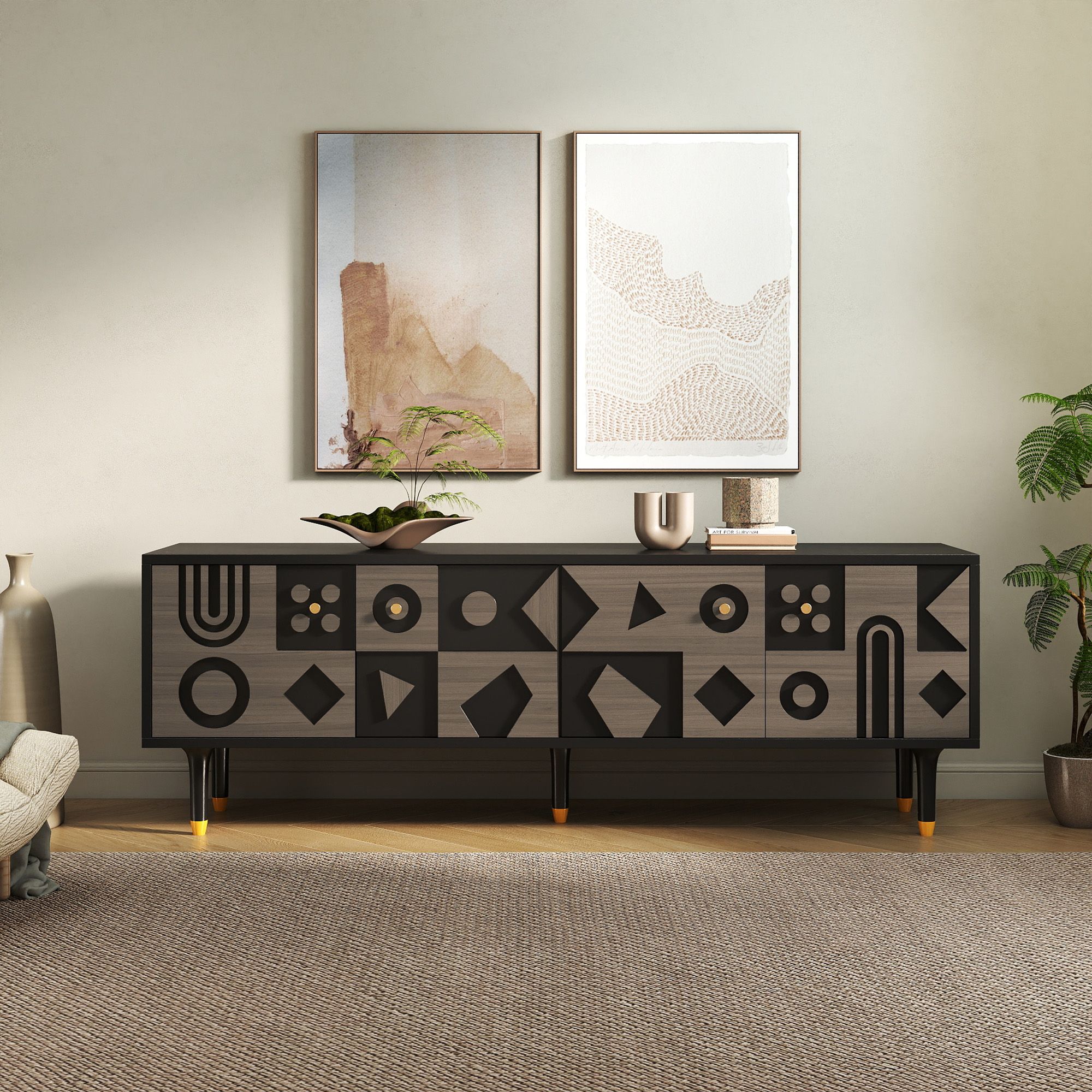 Yitahome | Mid-Century Modern Black 70
