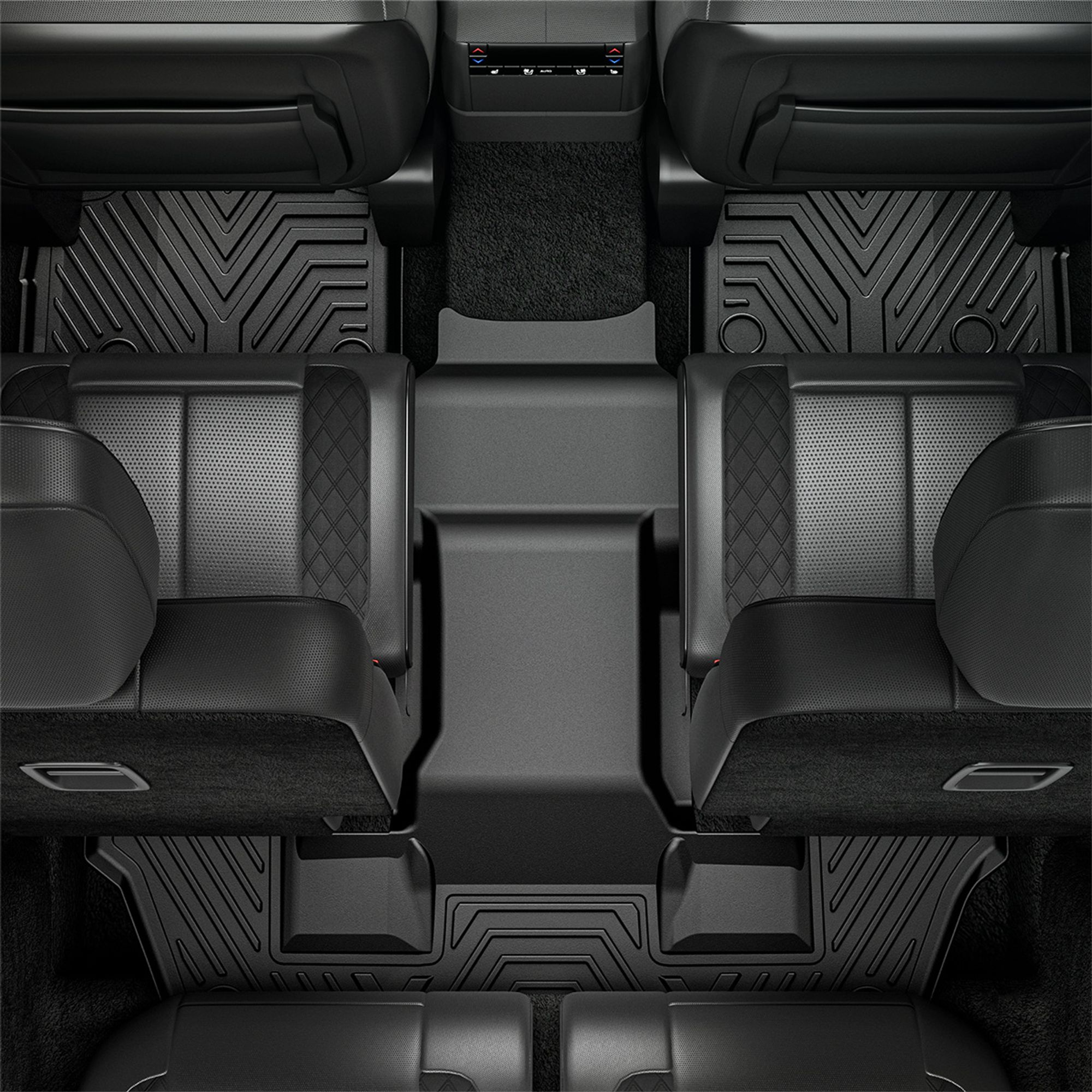 YITAMOTOR 3D Car Floor Mats & Cargo Liners For 2021-2025 Jeep Grand Cherokee L - 5 Piece Set