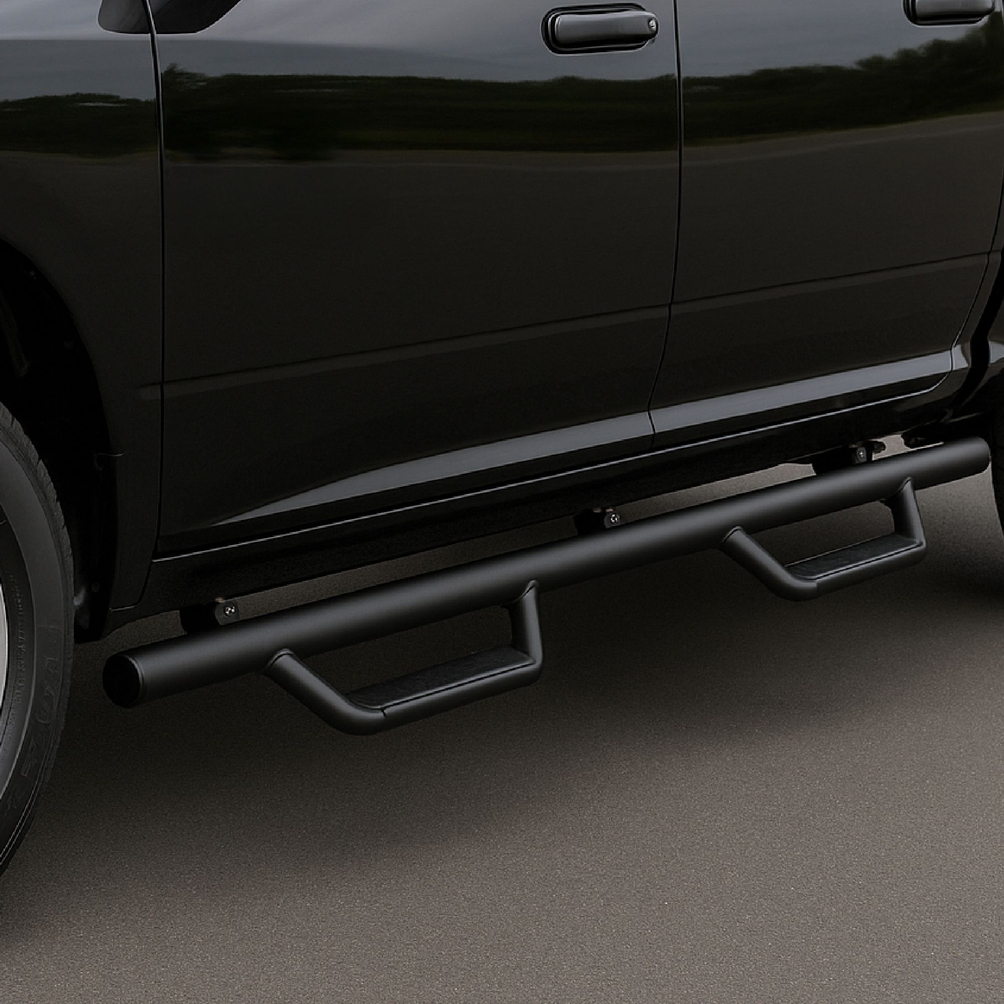 OCPTY 6" Running Boards For 2009-2018 Ram 1500 Quad Cab & 2500/3500 - Aluminum Alloy Steps