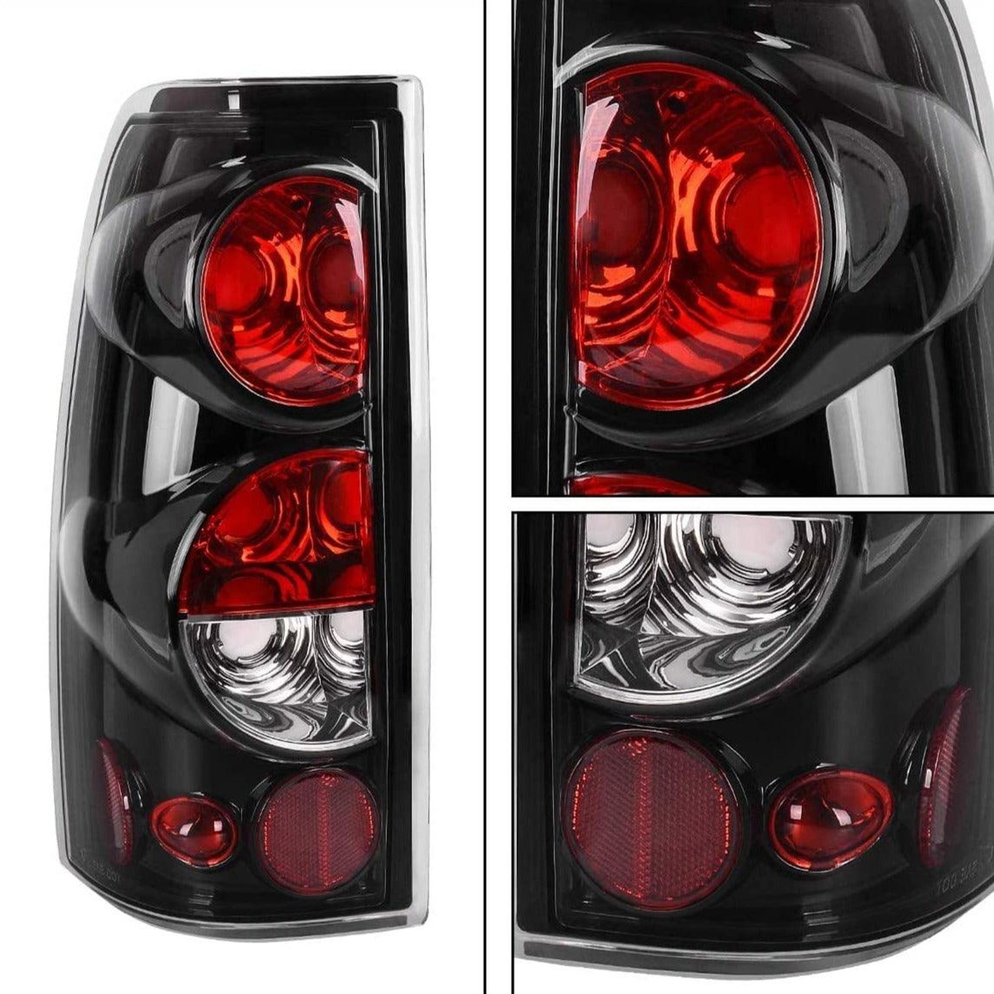 VR Auto Parts 6-Piece Headlight & Tail Light Assembly Kit For Chevy Silverado 1500/2500 HD (03-06)