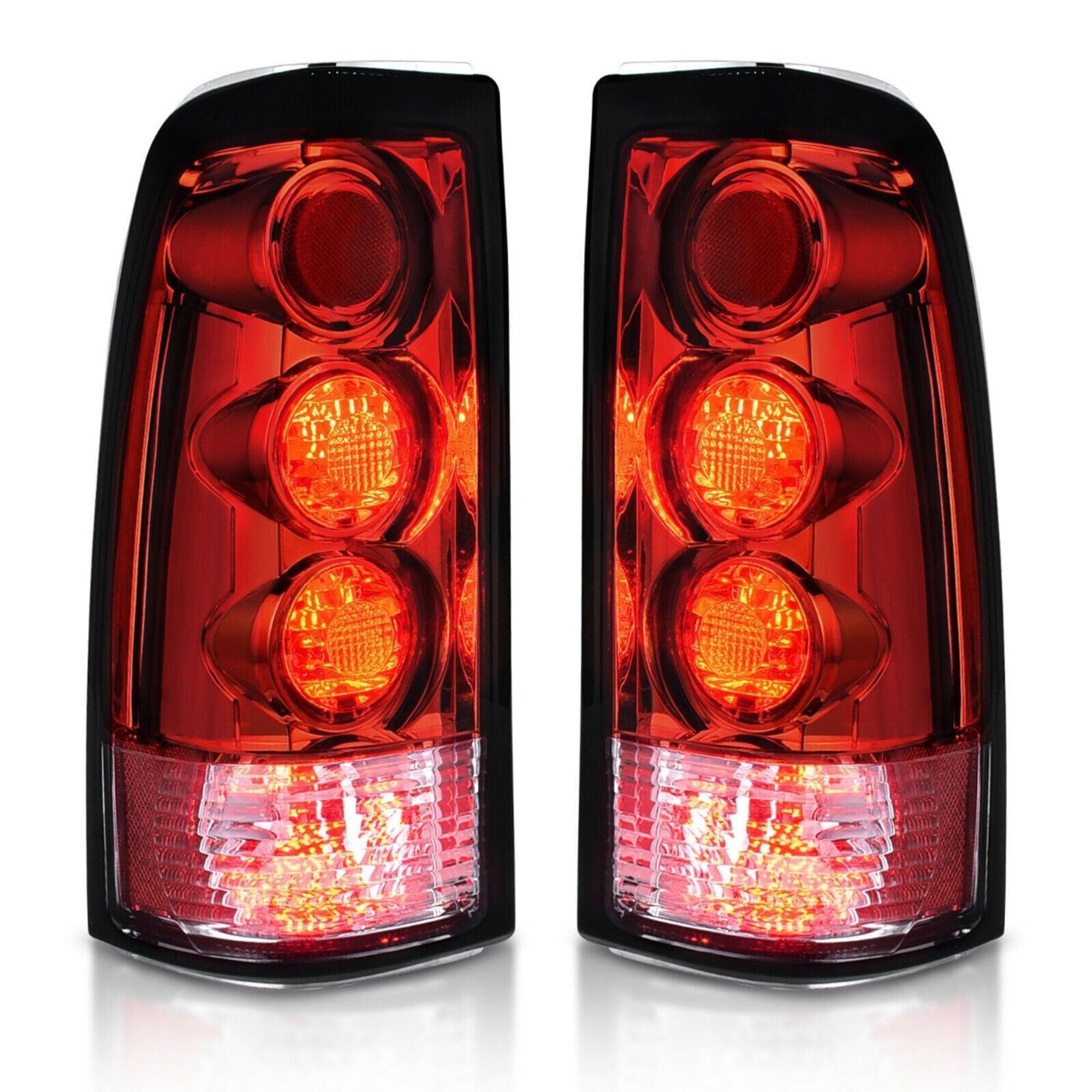 Tail Light For 99-2006 Chevy Silverado 99-02 GMC Sierra 1500 2500 3500 Clear Len