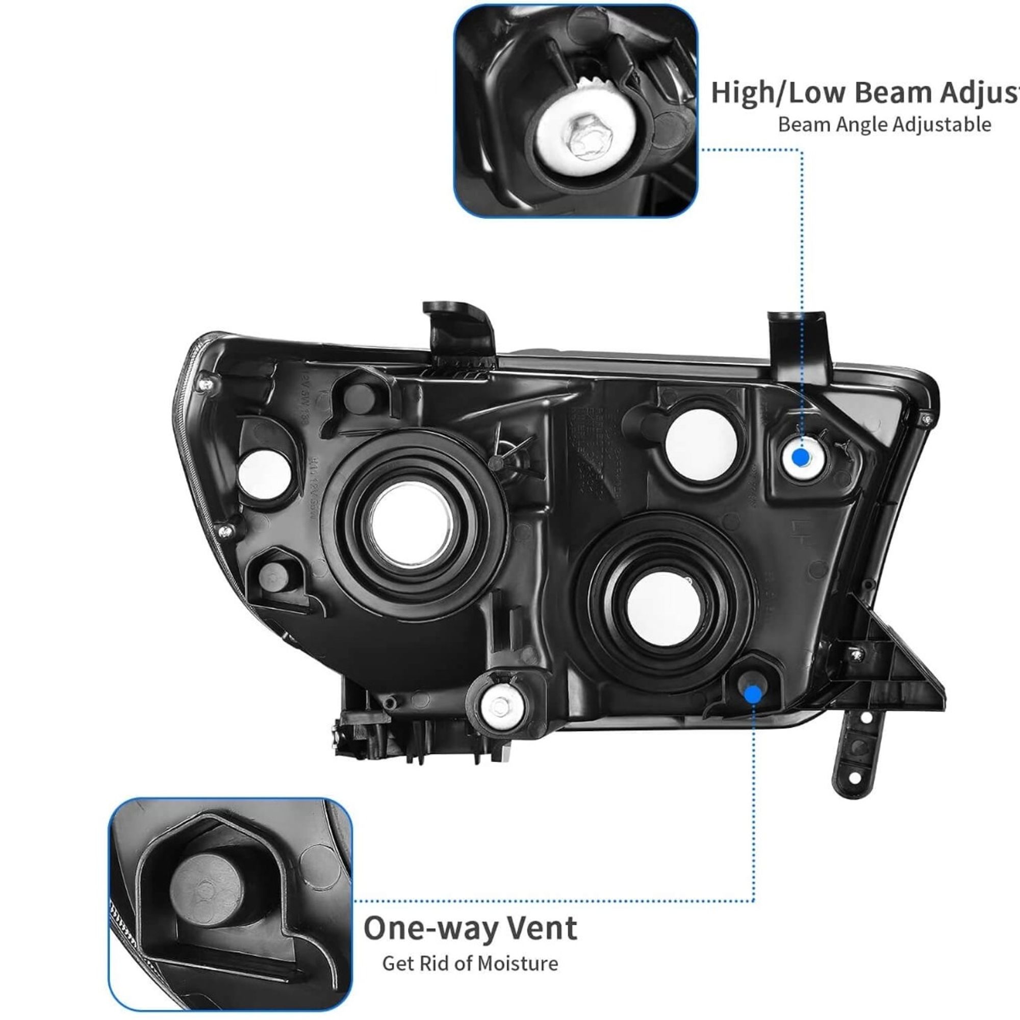 YITAMOTOR® 2007-2013 Toyota Tundra / 2008-2017 Toyota