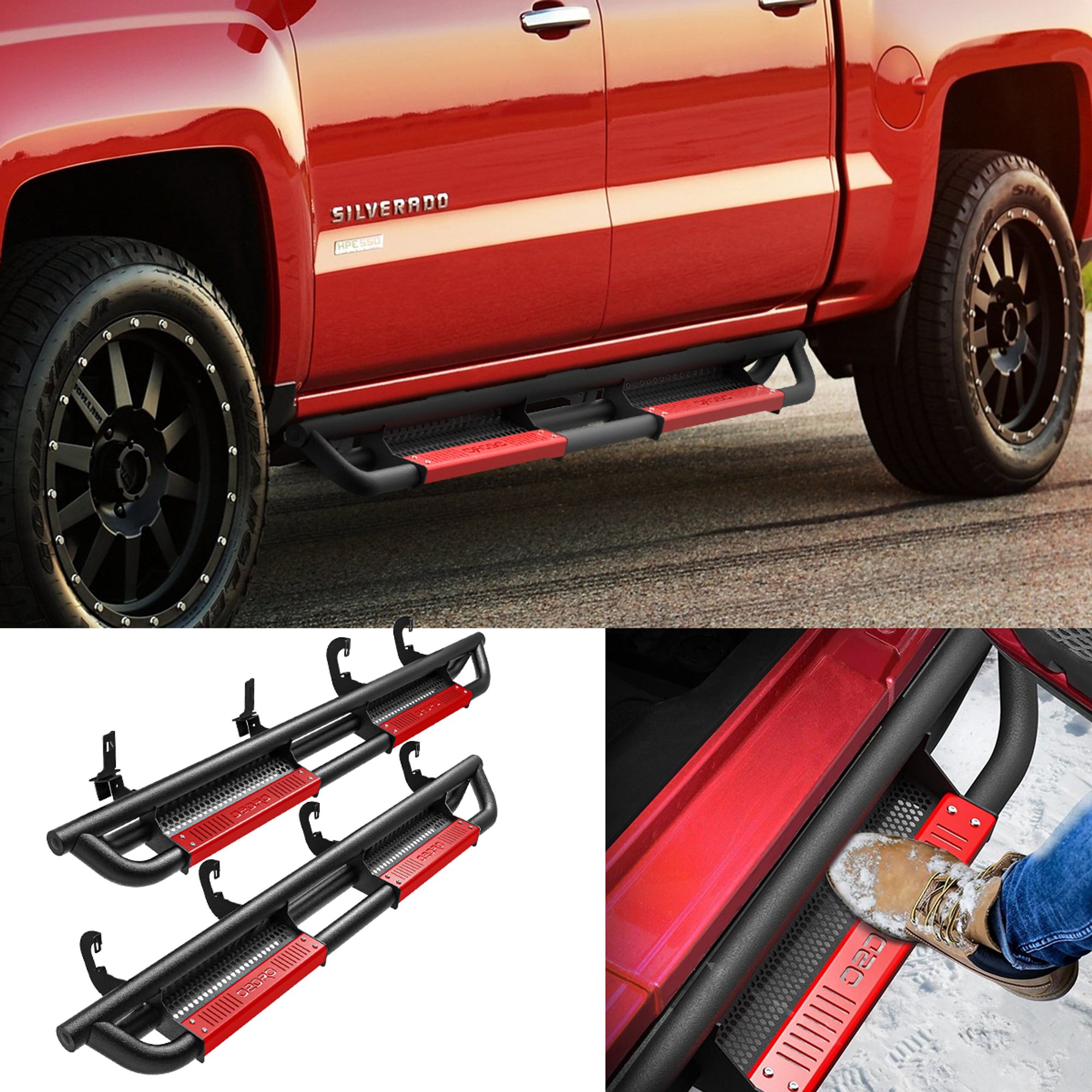Running Boards 2007-2018 Chevy Silverado/GMC Sierra – COMNOVA AUTOPART