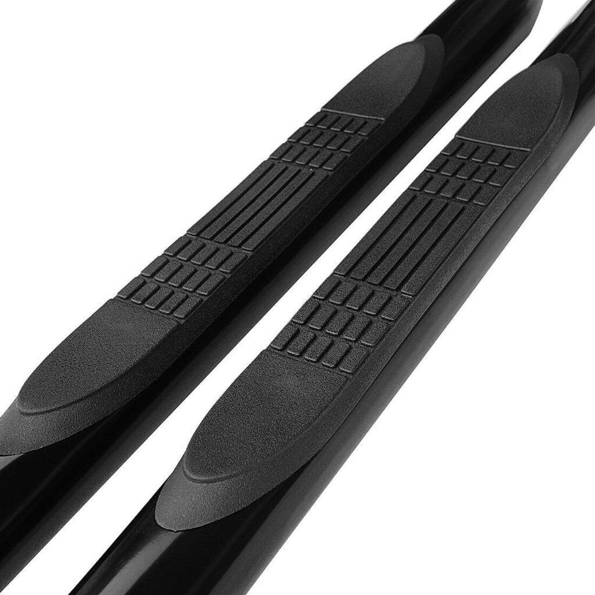 6.5 Running Boards For Chevy Express & GMC Savana 2003-2024 - Textured Black Side Steps