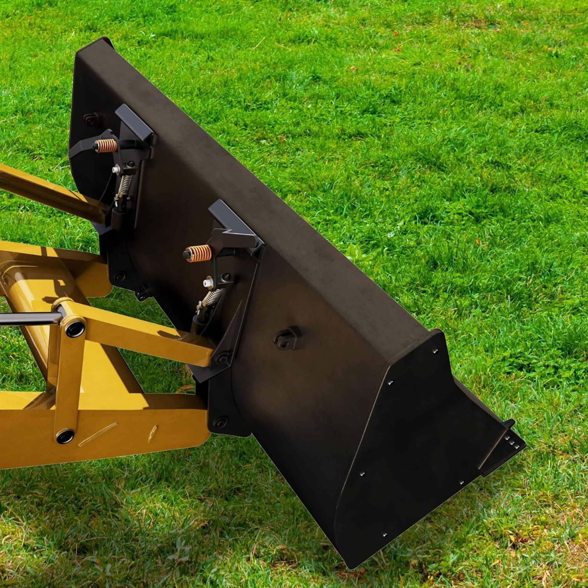 YITAMOTOR® Skid Steer Quick Tach Conversion Adapter Bobtach Latch