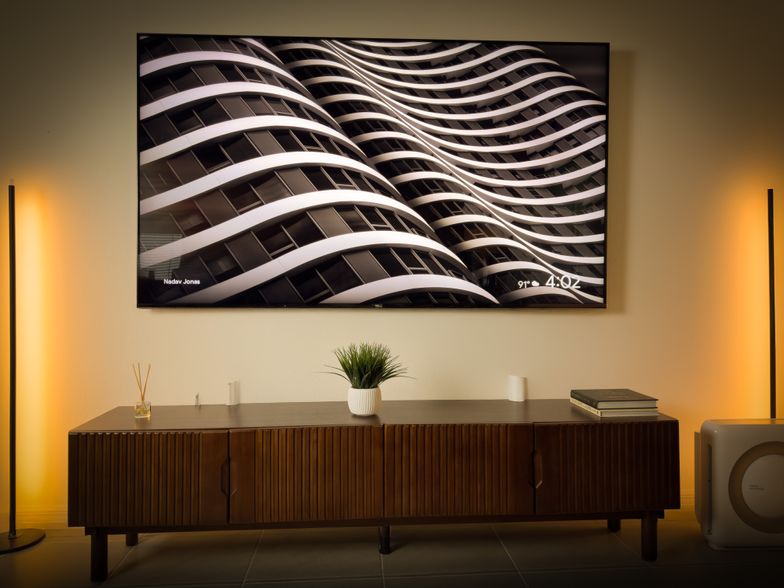 Knut 78 inch Fluted Solid Wood TV Stand | HERNEST