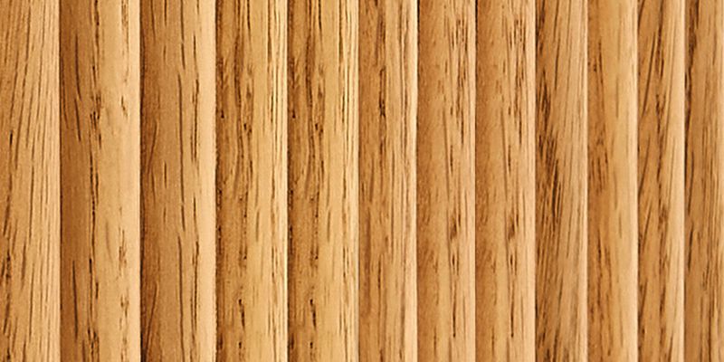 3-Piece Alexa Fluted Oak Bedroom Set