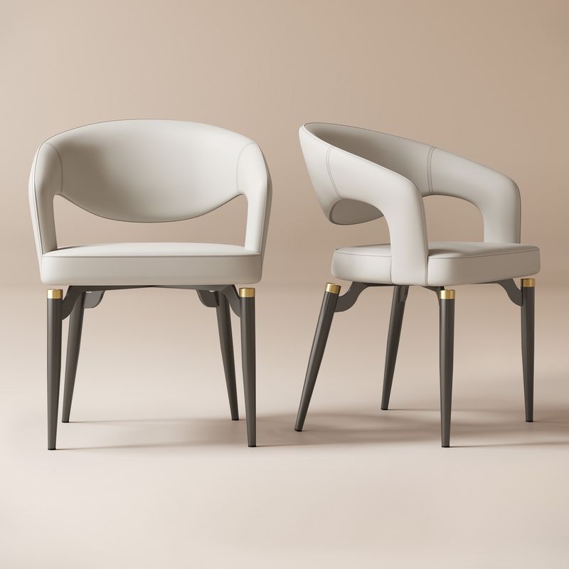 ①/2 PFS - DH DINING CHAIR DH201 Amazon.com - DUHOME Dining Chairs Set of 2 Wood Dining Room