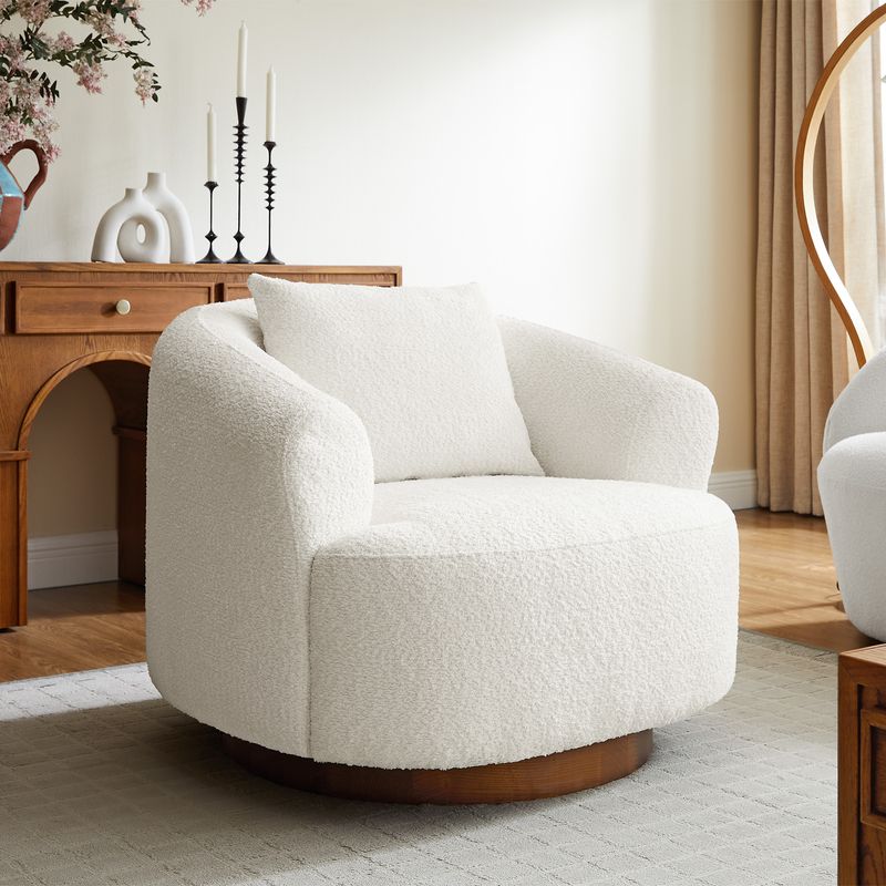 Timberve 35" Swivel Accent Chair