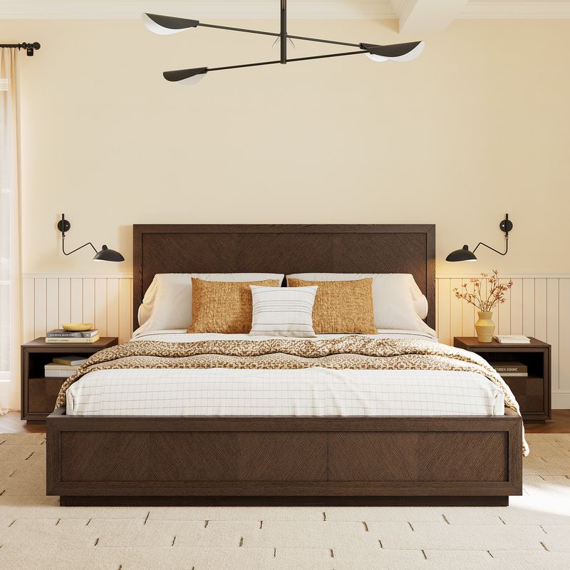 3-Piece Thursen Chevron Bedroom Set