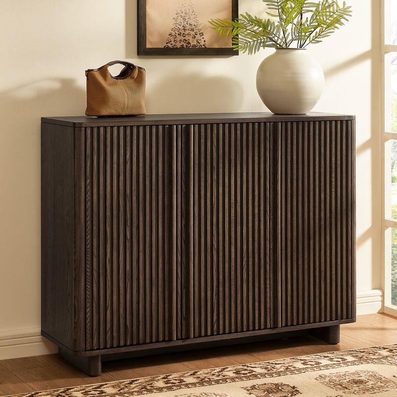 Sabina 48" Ash Wood Shoe Storage