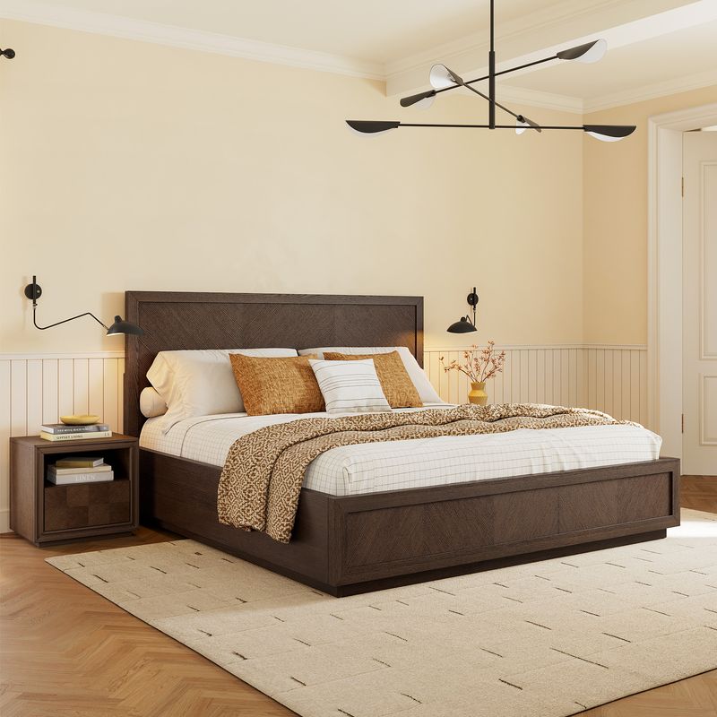 3-Piece Thursen Chevron Bedroom Set