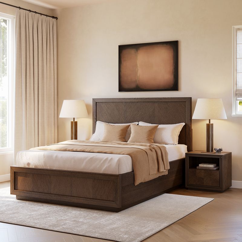 3-Piece Thursen Chevron Bedroom Set
