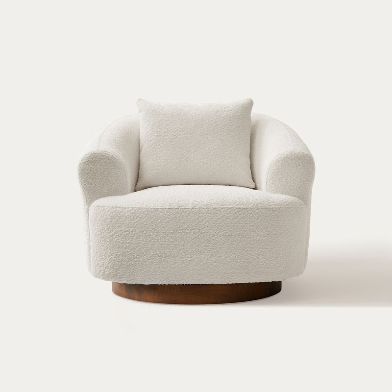 Timberve 35" Swivel Accent Chair (Set of 2)