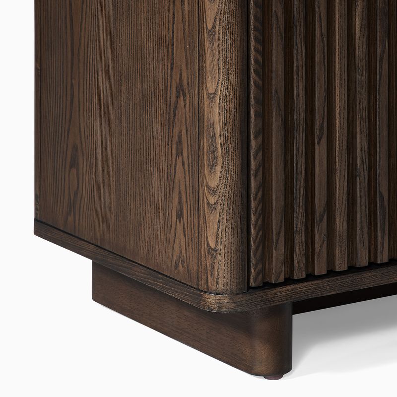 Sabina 48" Ash Wood Shoe Storage