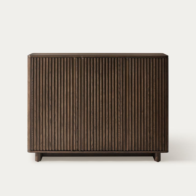 Sabina 48" Ash Wood Shoe Storage