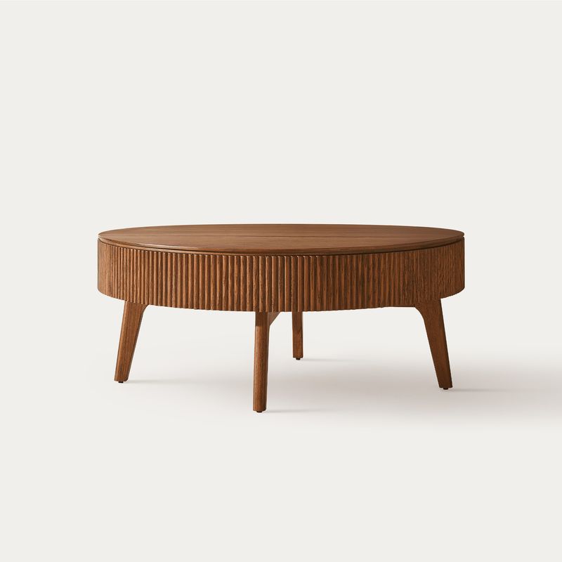 Magnus 39" Lift-Top Oak Coffee Table