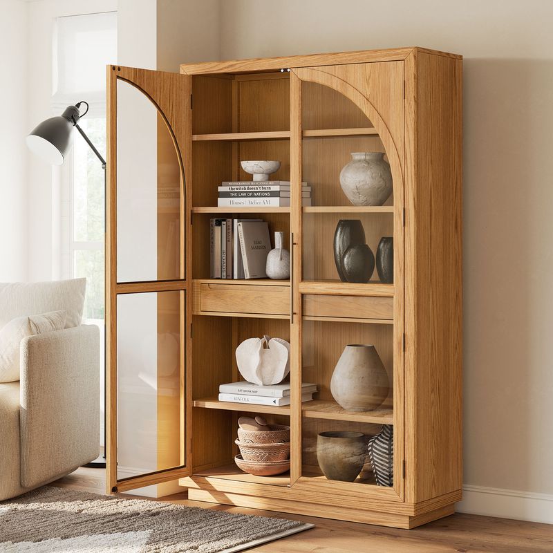 Valborg 47" Oak Cabinet