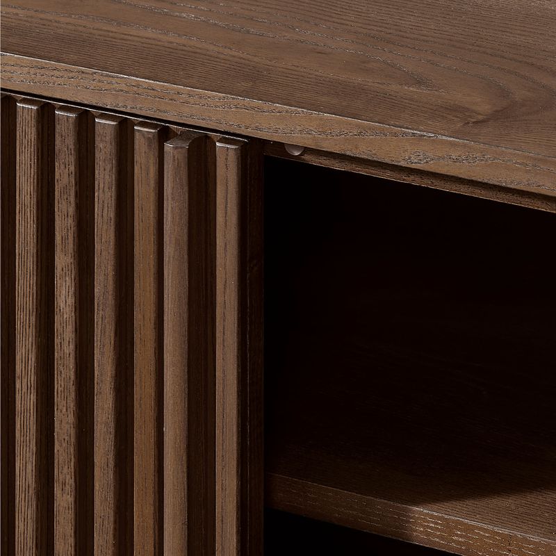 Sabina 84" Ash Wood Media Console