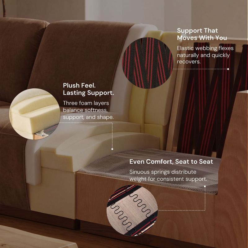 Solsta Left Arm Modular Sectional Sofa