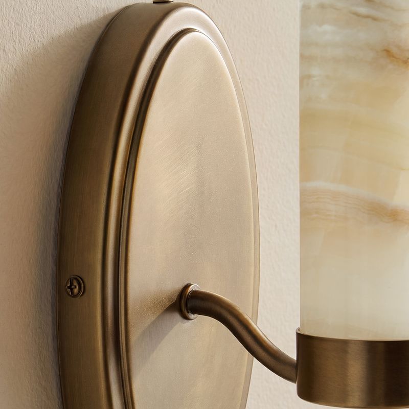 Stilla Cream Onyx Sconce (Set of 2)
