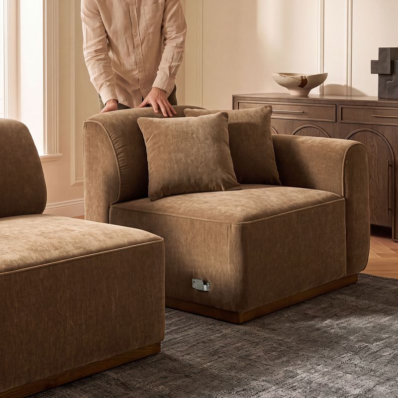 Solsta Left Arm Modular Sectional Sofa