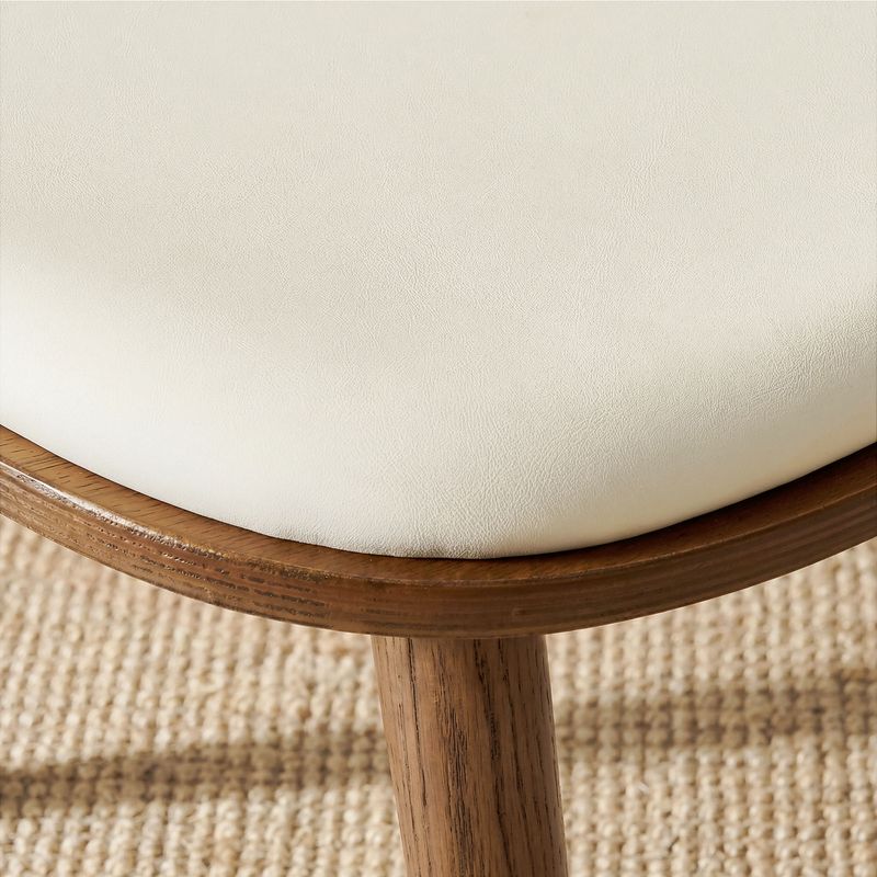 Kaia Leather Dining Chairs (Set of 2)