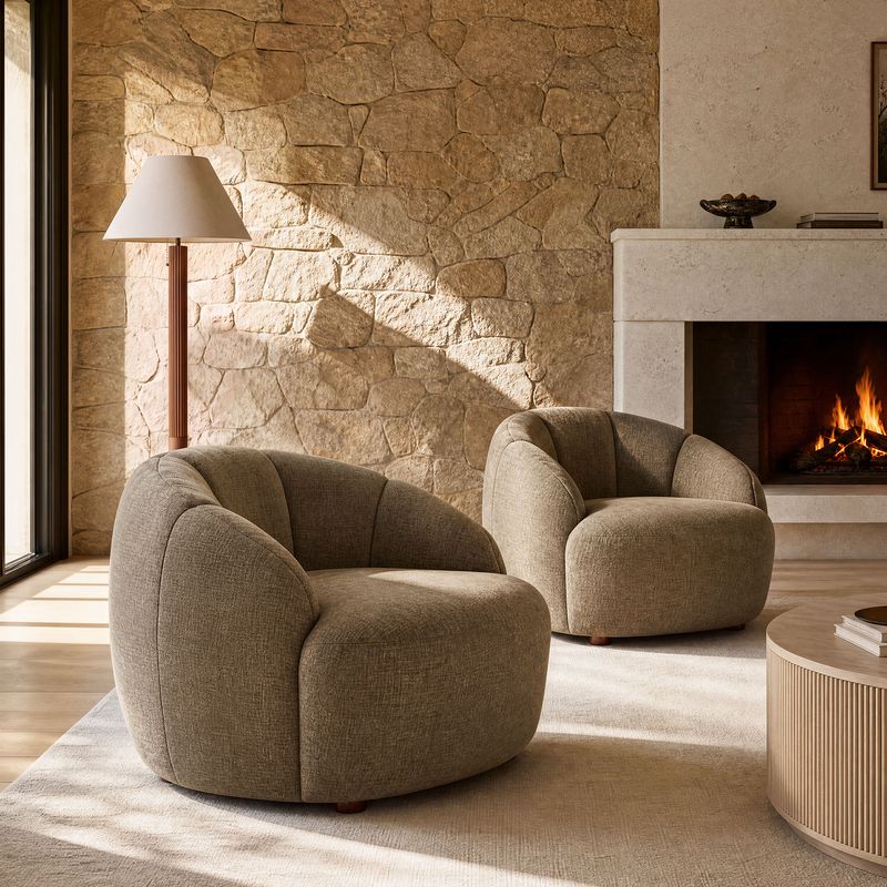 Brisa 35" Accent Chair (Set of 2)