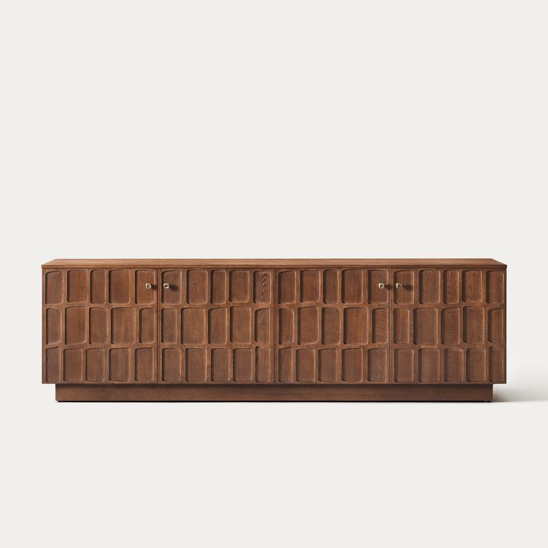 Vittorio 84" Elm Media Console