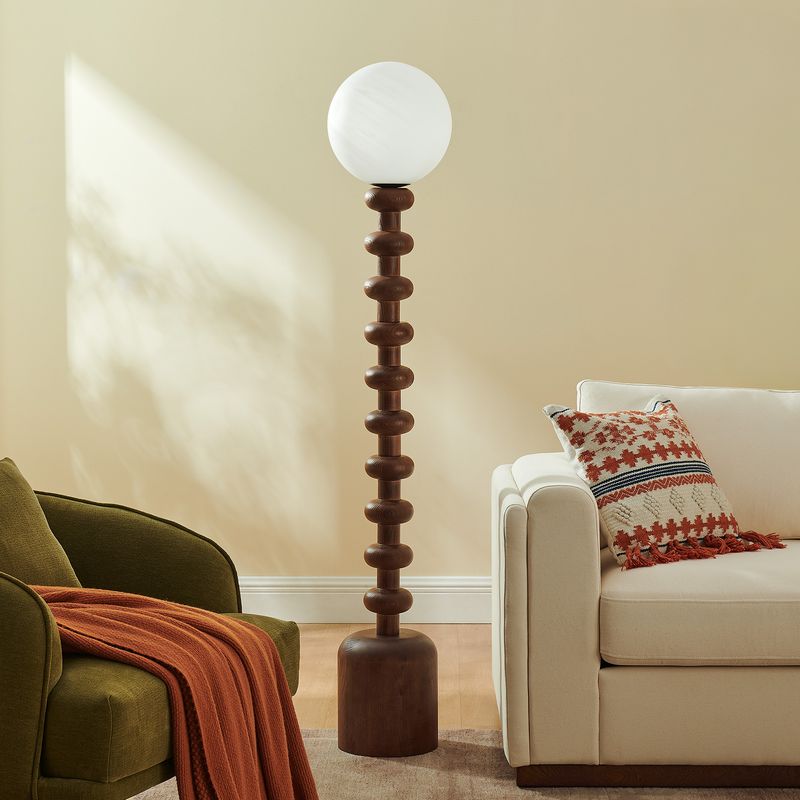 Totem Wooden Floor Lamp