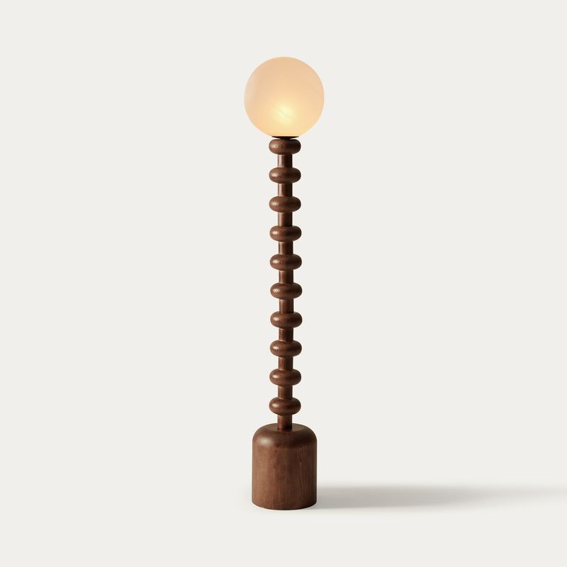 Totem Wooden Floor Lamp
