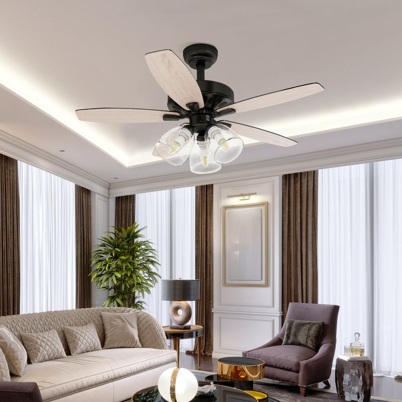 Margaux 52 Inch Farmhouse Ceiling Fan With Light And Remote Outdoor Fan