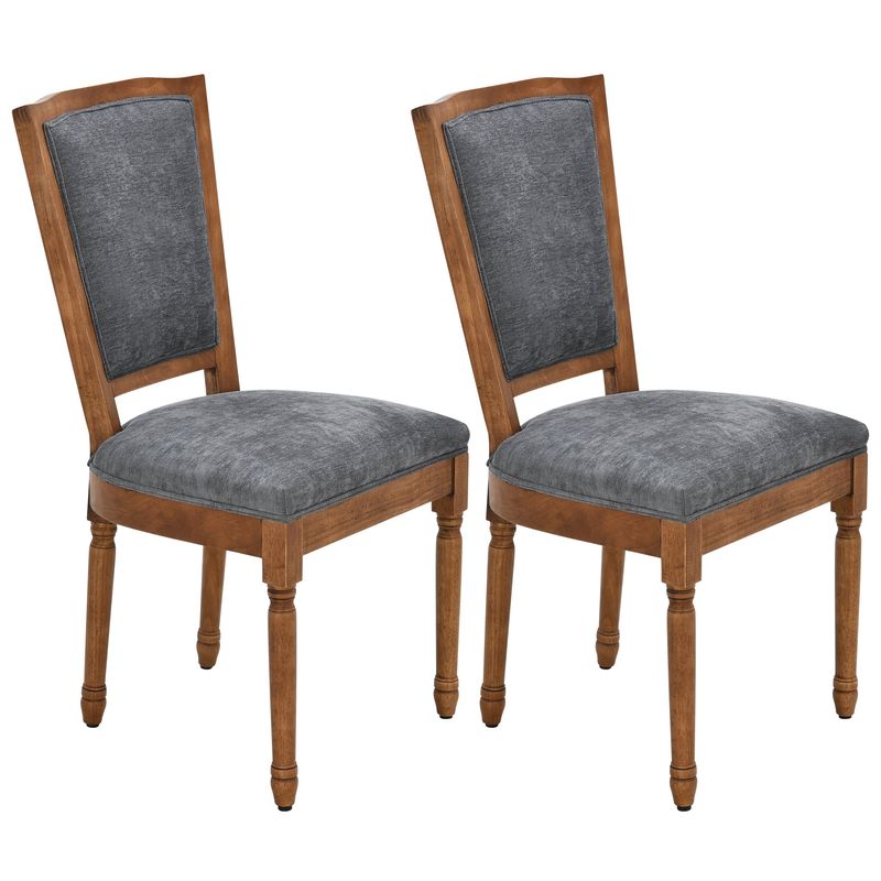 Hernest Upholstered Dining Chairs Set of 2 Modern Kitchen Chair