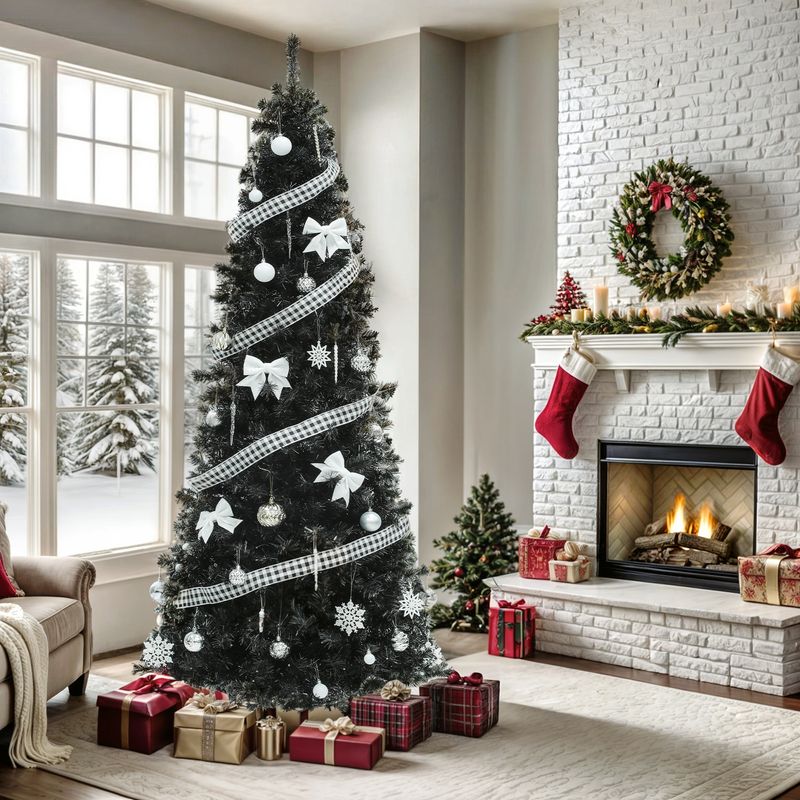 Black Christmas Tree
